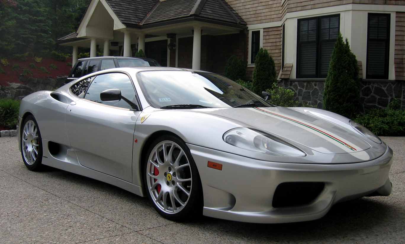 Free Ferrari 360 CS Wallpaper